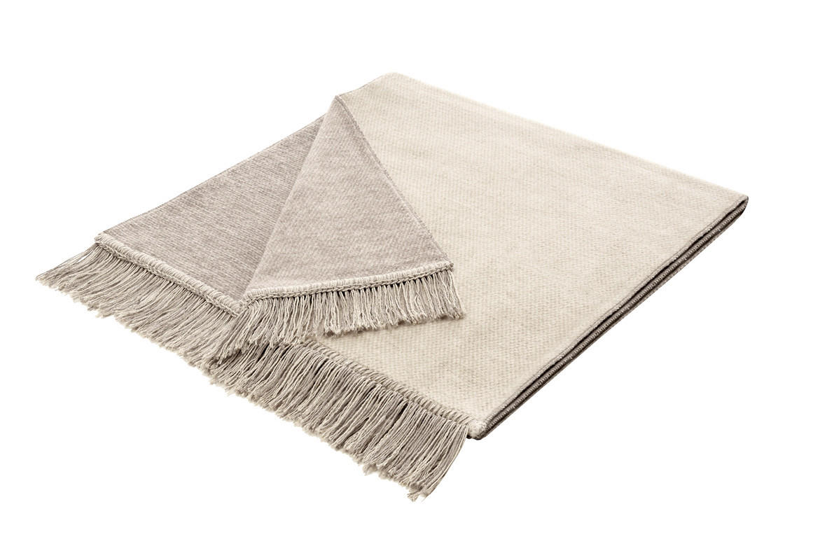 PREKRIVAČ ZA SOFU 50/200 cm COTTON COVER - srebrne boje/prirodne boje, Design, tekstil (50/200cm)