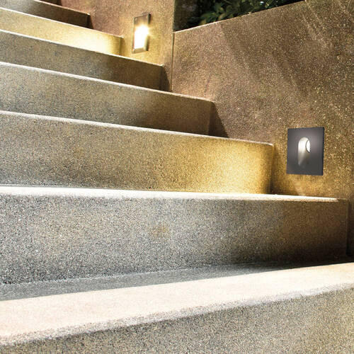 WEGELEUCHTE - Grau, Trend, Metall (7/7/7,3cm) - MAYTONI