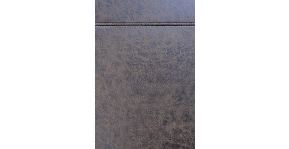ECKSOFA in Lederlook Braun  - Schwarz/Braun, Design, Textil/Metall (160/295cm) - Hom`in