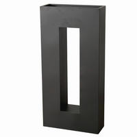 OBAL NA KVETINÁČ kov, 55/20/115 cm - čierna, Basics, kov (55/20/115cm)
