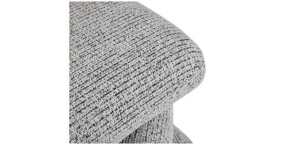 HOCKER in Holz, Textil Grau  - Grau, KONVENTIONELL, Holz/Textil (55/45/55cm) - Xora