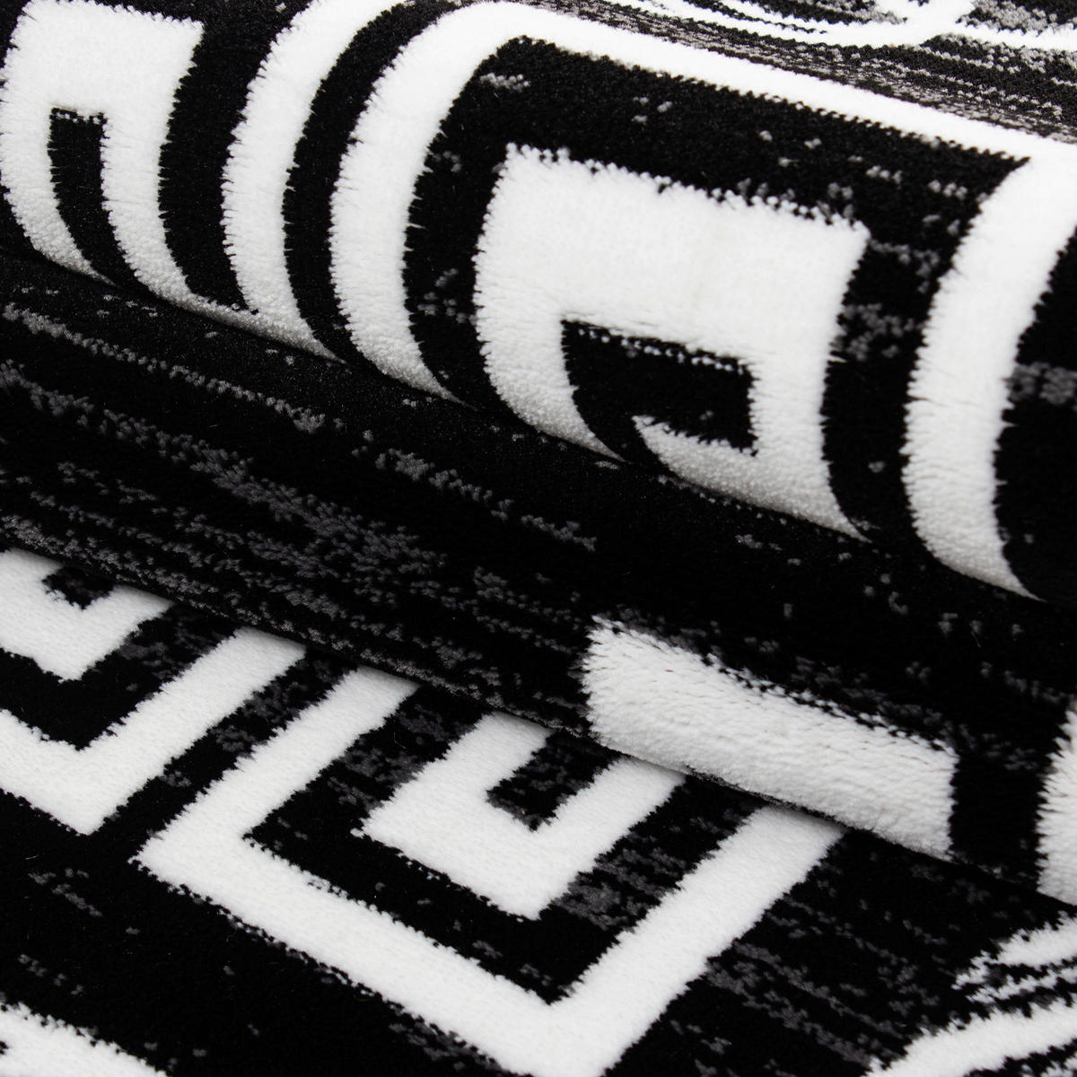 WEBTEPPICH 200/290 cm Miami Schwarz  - Schwarz, Trend, Textil (200/290cm)