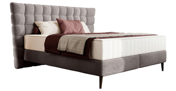 BOXSPRINGBETT 180/200 cm in Braun - Schwarz/Braun, Design, Holz/Holzwerkstoff (180/200cm) - Esposa