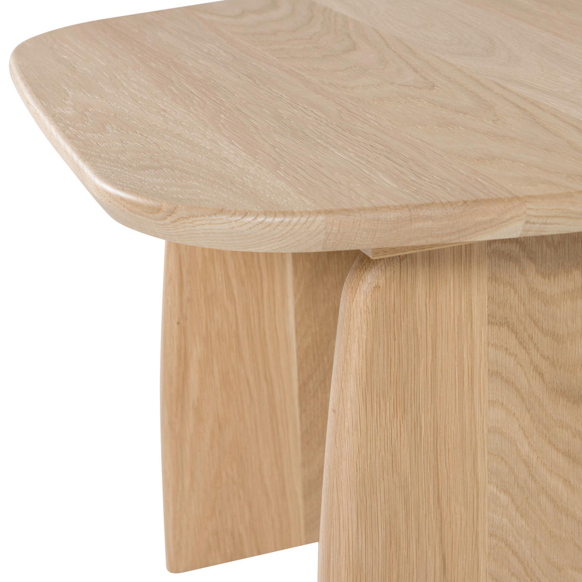 COUCHTISCH Tablo Eiche massiv 60/60/40 cm organisch Eichefarben  - Eichefarben, MODERN, Holz (60/60/40cm) - Livetastic