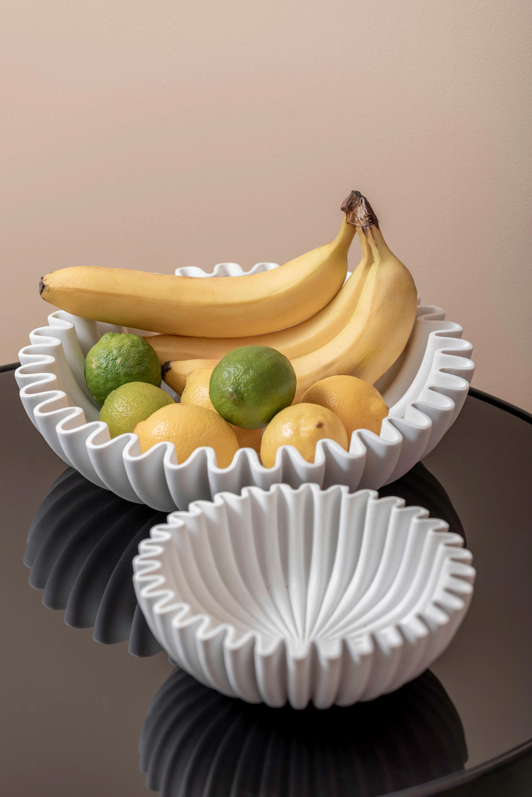 DEKOSCHALE - Weiß, Basics, Kunststoff (20/6cm) - Present Time