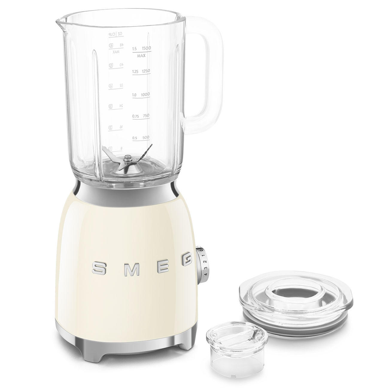 STANDMIXER  - Creme, Design, Kunststoff/Metall (19,7/39,7/16,3cm) - SMEG