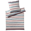 BETTWÄSCHE Covered Comfort Makosatin 200/200 cm  - Weinrot/Grau, Basics, Textil (200/200cm) - Yes for bed