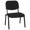 BESÖKSSTOL  i flatväv antracit, svart  - svart/antracit, Basics, metall/textil (60/87/55cm) - MID.YOU