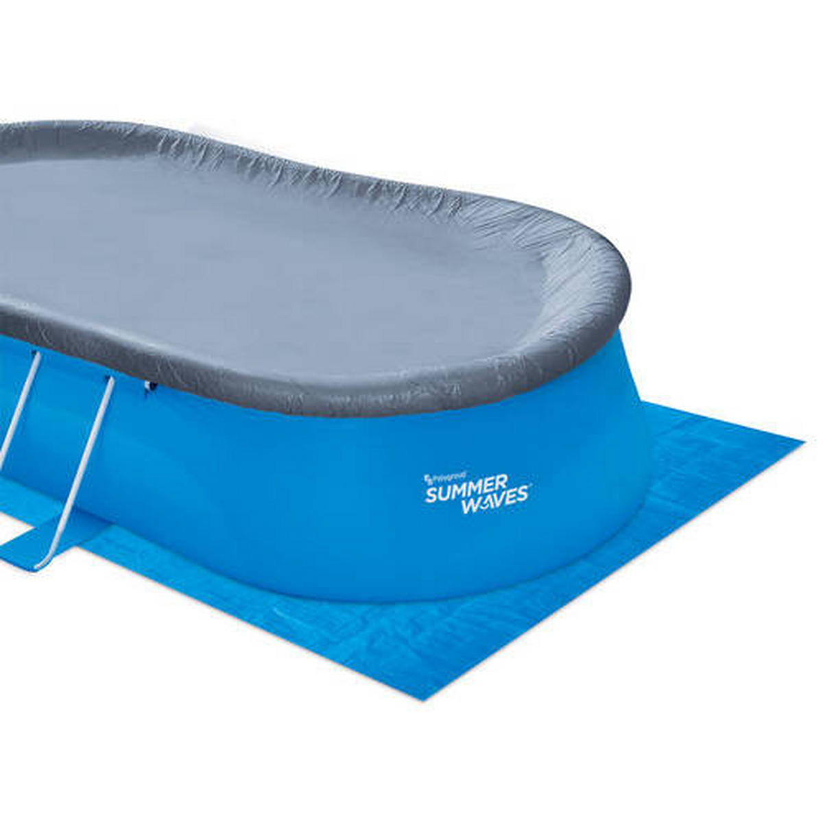 POOL-SET PGP1181042F 305/107/549 cm  - Blau, KONVENTIONELL, Kunststoff (305/107/549cm)