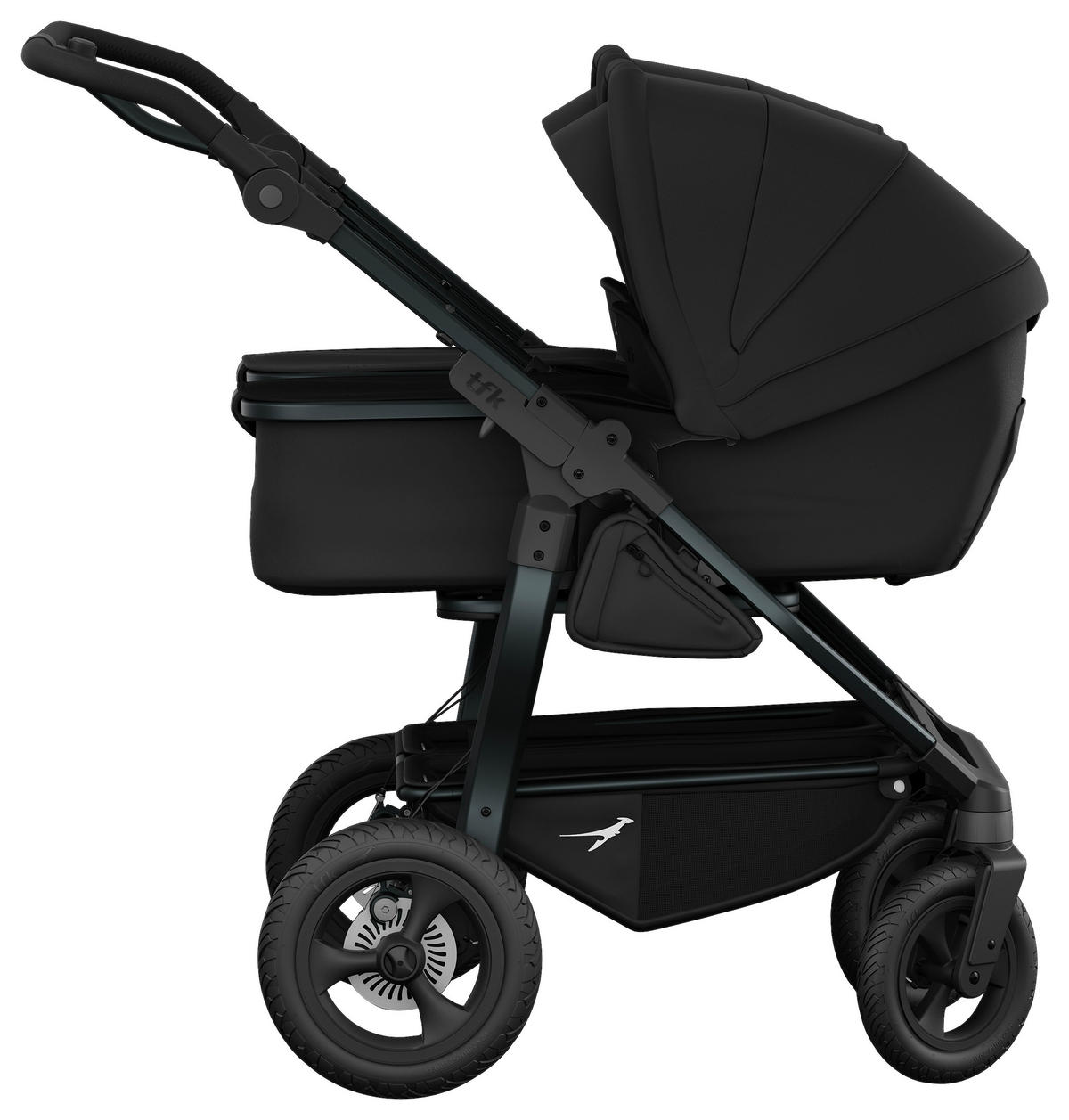 ZWILLINGSWAGEN  - Anthrazit, Basics, Metall (78,5/110/108cm) - TFK