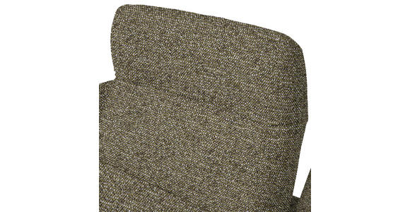 ECKSOFA in Chenille, Flachgewebe Grün  - Schwarz/Grün, Design, Textil/Metall (318/165cm) - Xora