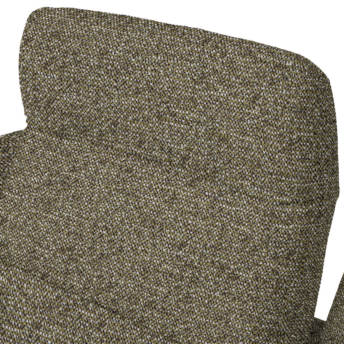 ECKSOFA in Chenille, Flachgewebe Grün  318/165 cm  - Schwarz/Grün, Design, Textil/Metall (318/165cm) - Xora