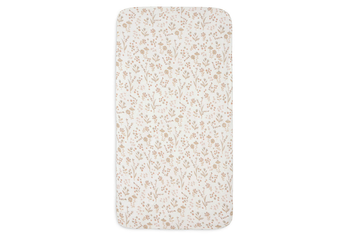 DJEČJA PLAHTA S GUMICOM     Bloomy  - višebojno, Basics, tekstil (120/60/20cm) - JOLLEIN