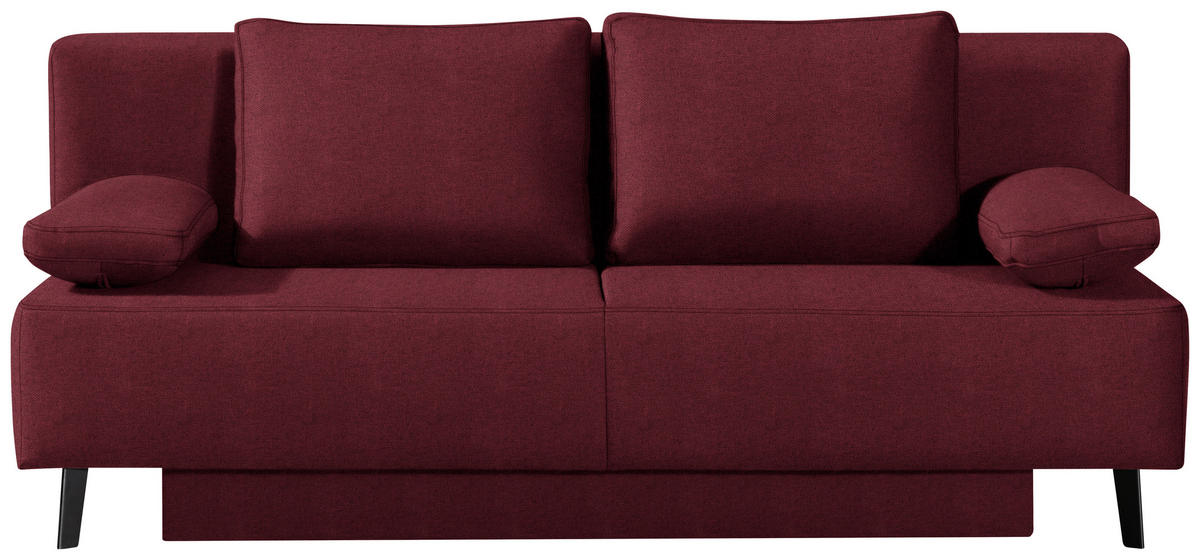 SCHLAFSOFA Dunkelrot von NOVEL