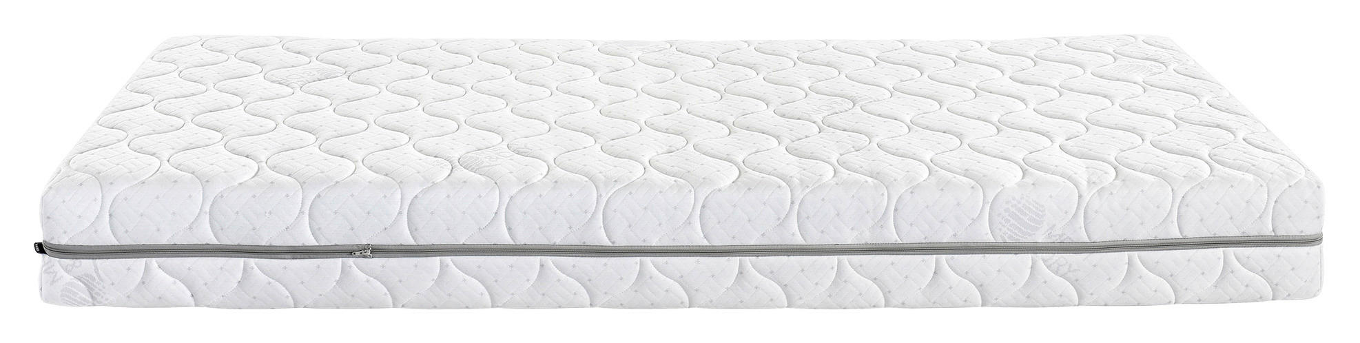 MATRAC Z PAMÄŤOVEJ PENY, 90/200 cm - biela, Konventionell, textil (90/200cm) - Swedish Line
