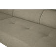 ECKSOFA in Chenille Beige  205/280 cm  - Beige/Schwarz, Design, Textil/Metall (205/280cm) - Xora