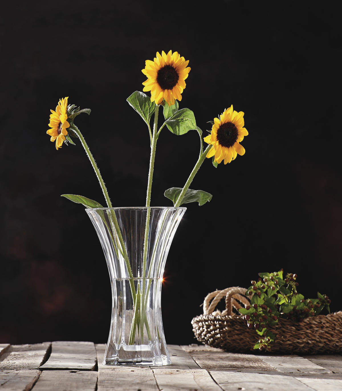 VAZA    30 cm  staklo  - prozirno, Basics, staklo (30cm) - Nachtmann