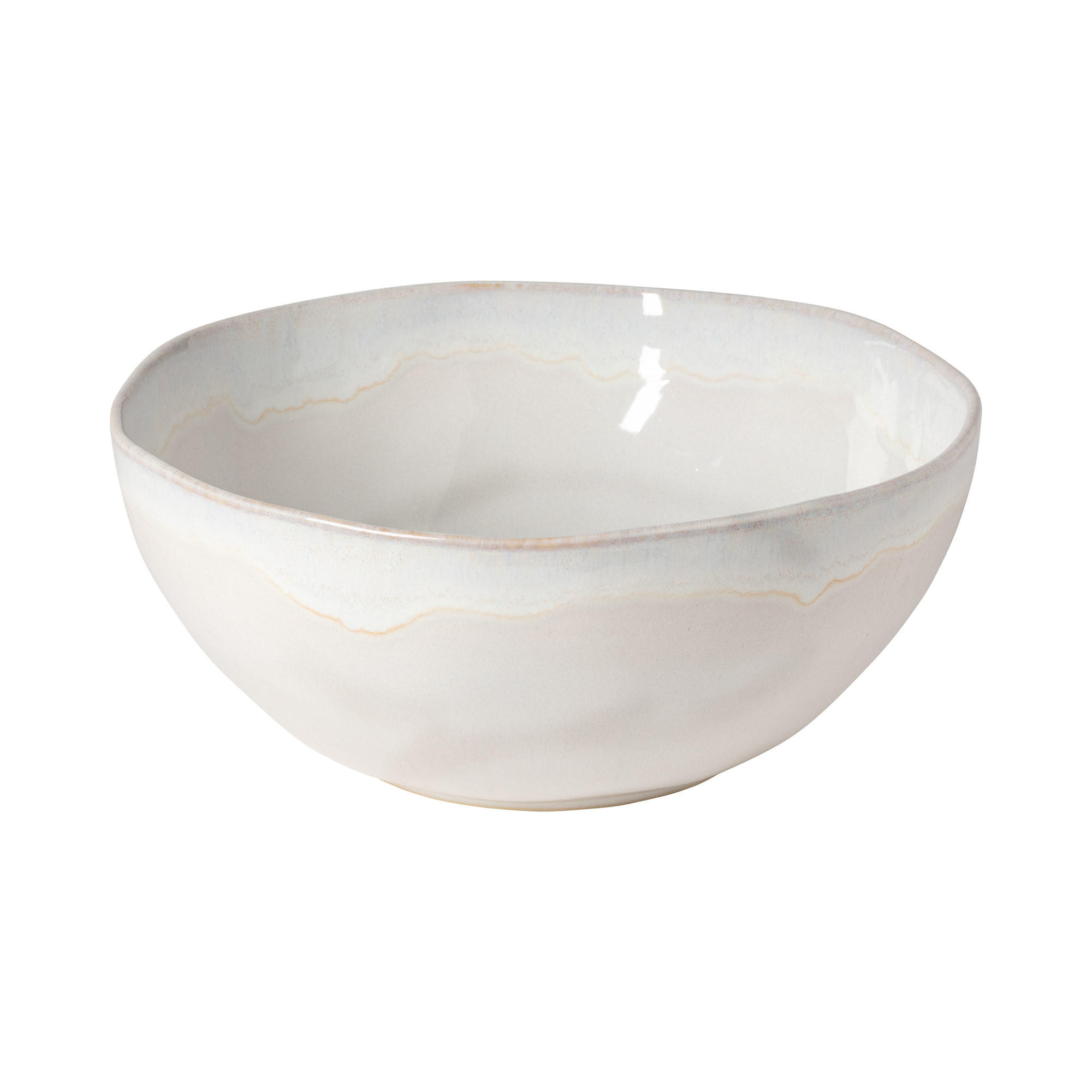 SCHALE BRISA   - Blau/Weiß Hochglanz, Basics, Keramik (28/12cm) - Costa Nova