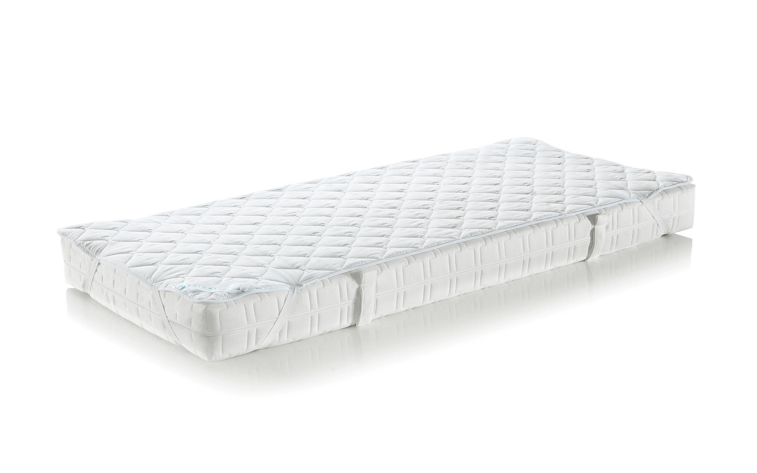 PODLOGA ZA VZMETNICO - bela, Konvencionalno, tekstil (160/200cm) - Sleeptex