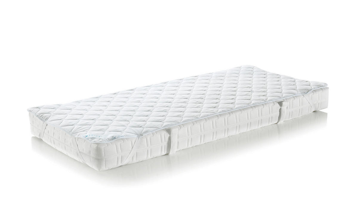 PODLOGA ZA VZMETNICO - bela, Konvencionalno, tekstil (160/200cm) - Sleeptex