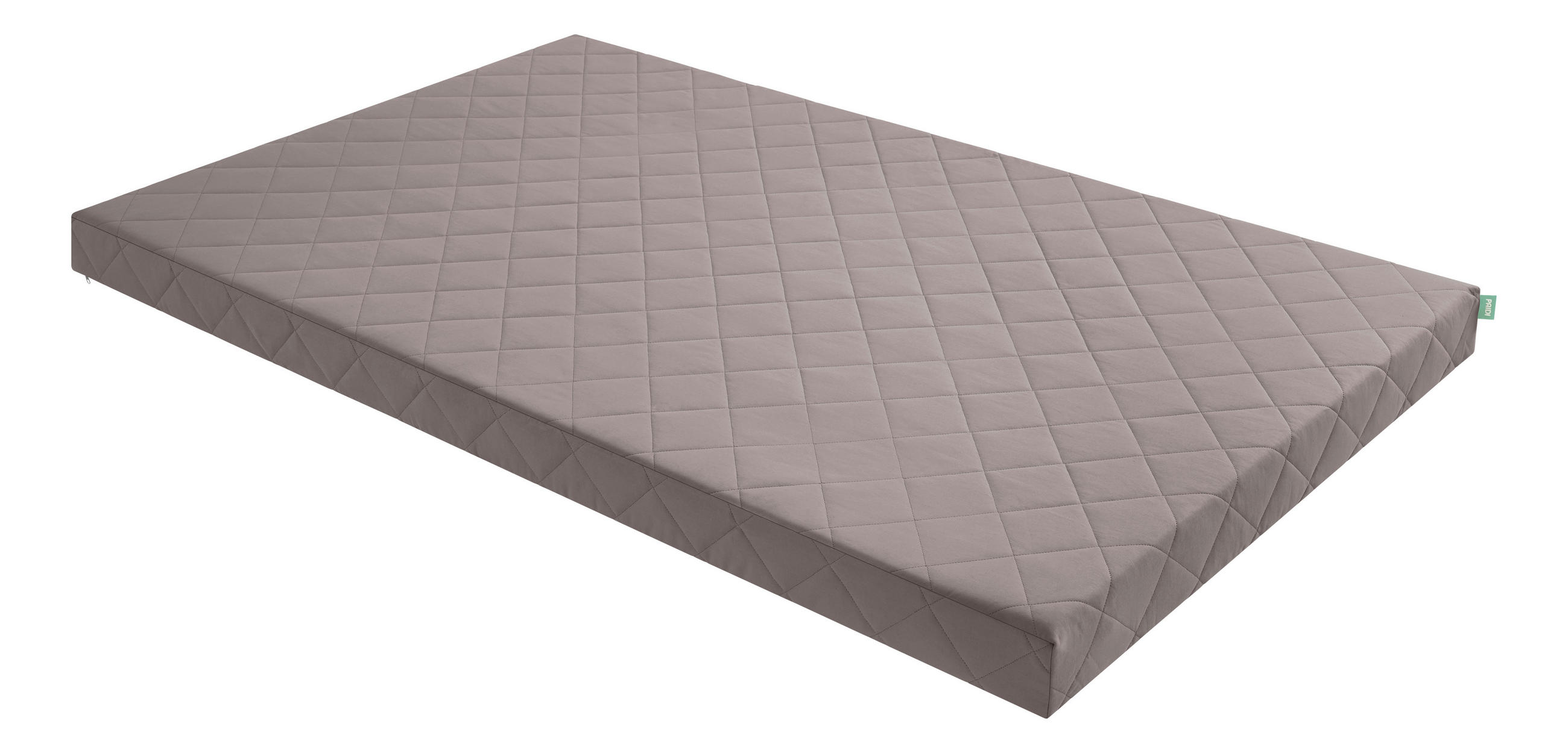 JUGENDMATRATZE 120/200 cm Höhe ca. 14 cm  - Taupe, Basics, Textil (120/200cm) - Paidi