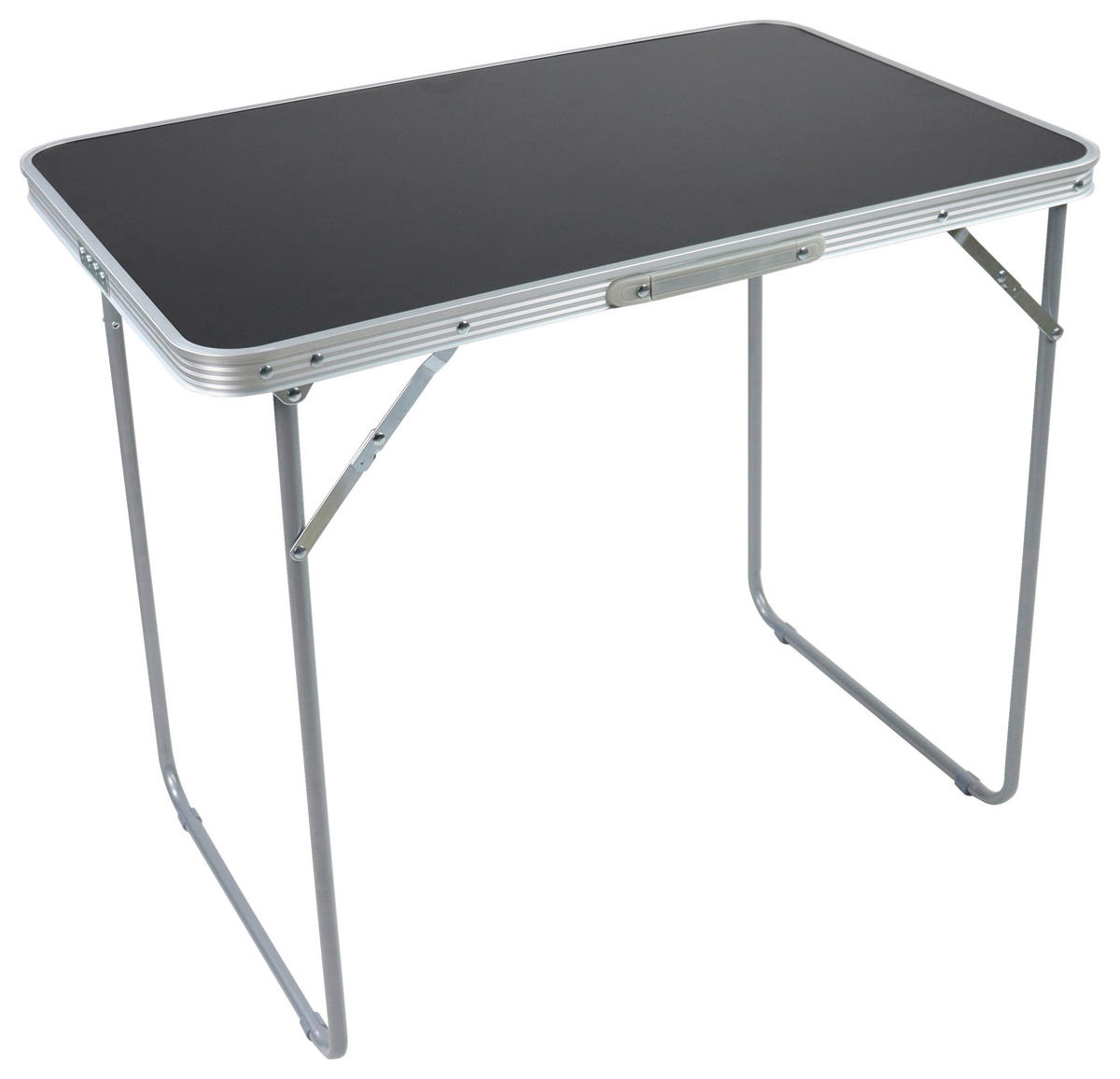 CAMPINGTISCH - Schwarz, MODERN, Holzwerkstoff/Kunststoff (80/53/70cm) - Ambia Garden