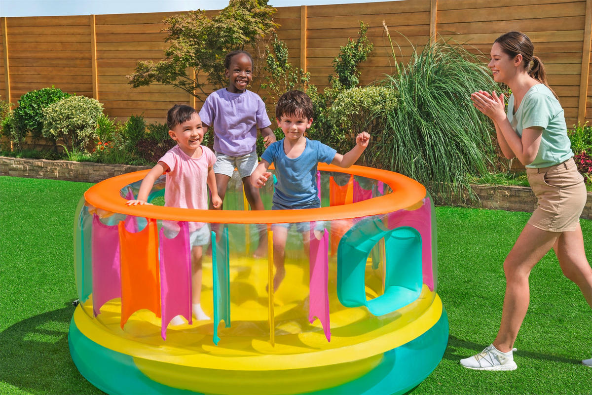 TRAMPOLÍNA - vícebarevná, Basics, plast (180/86cm) - Bestway