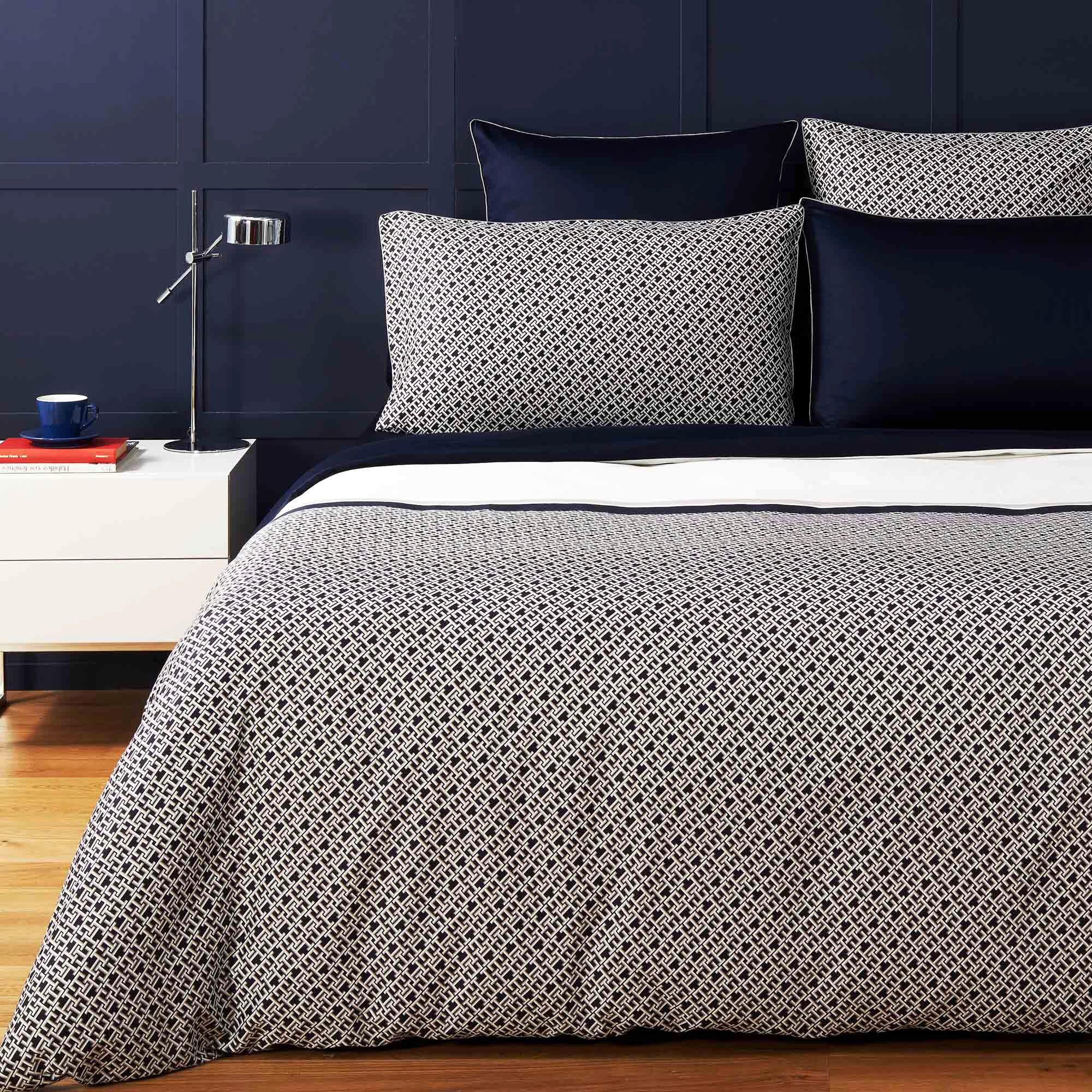 POSTELJINA 240/220 cm  MONOGRAM  - siva, Basics, tekstil (240/220cm) - Tommy Hilfiger