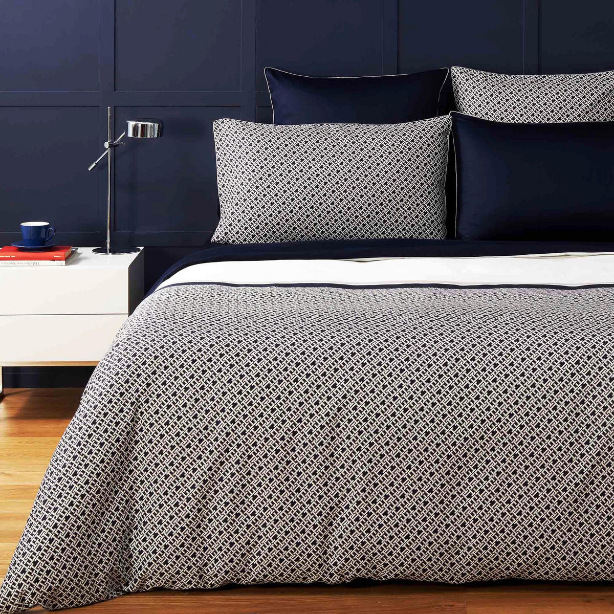 POSTELJINA 240/220 cm  MONOGRAM  - siva, Basics, tekstil (240/220cm) - Tommy Hilfiger
