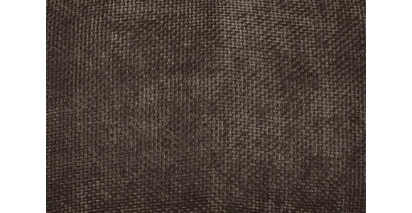 WOHNLANDSCHAFT in Struktur Mokka  - Schwarz/Mokka, KONVENTIONELL, Textil/Metall (253/357/188cm) - Carryhome