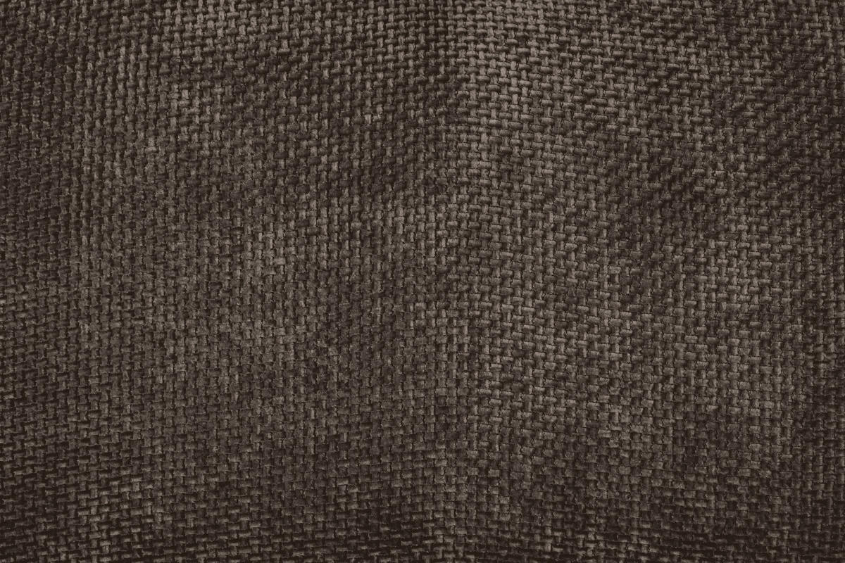 WOHNLANDSCHAFT in Struktur Mokka  - Schwarz/Mokka, KONVENTIONELL, Textil/Metall (253/357/188cm) - Carryhome