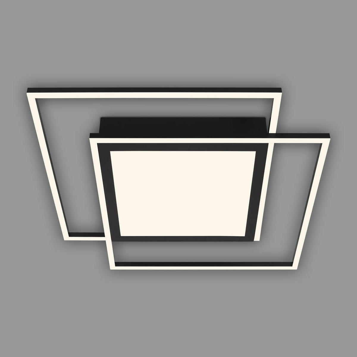 LED PLAFONJERA - crna, Osnovno, metal/plastika (51,5/6,5cm)