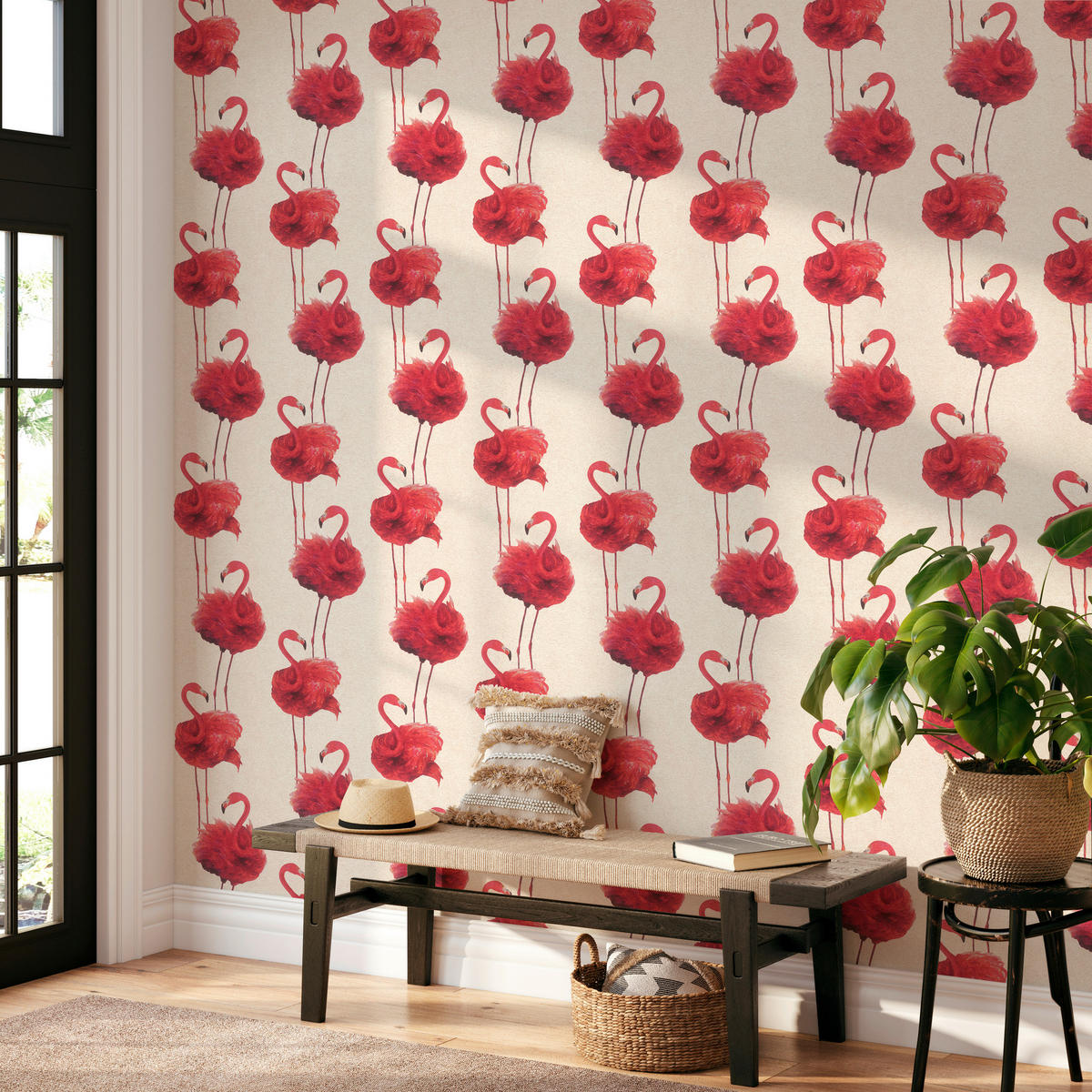 TAPETE - Rosa, Trend, Textil (600/53cm) - Tesa