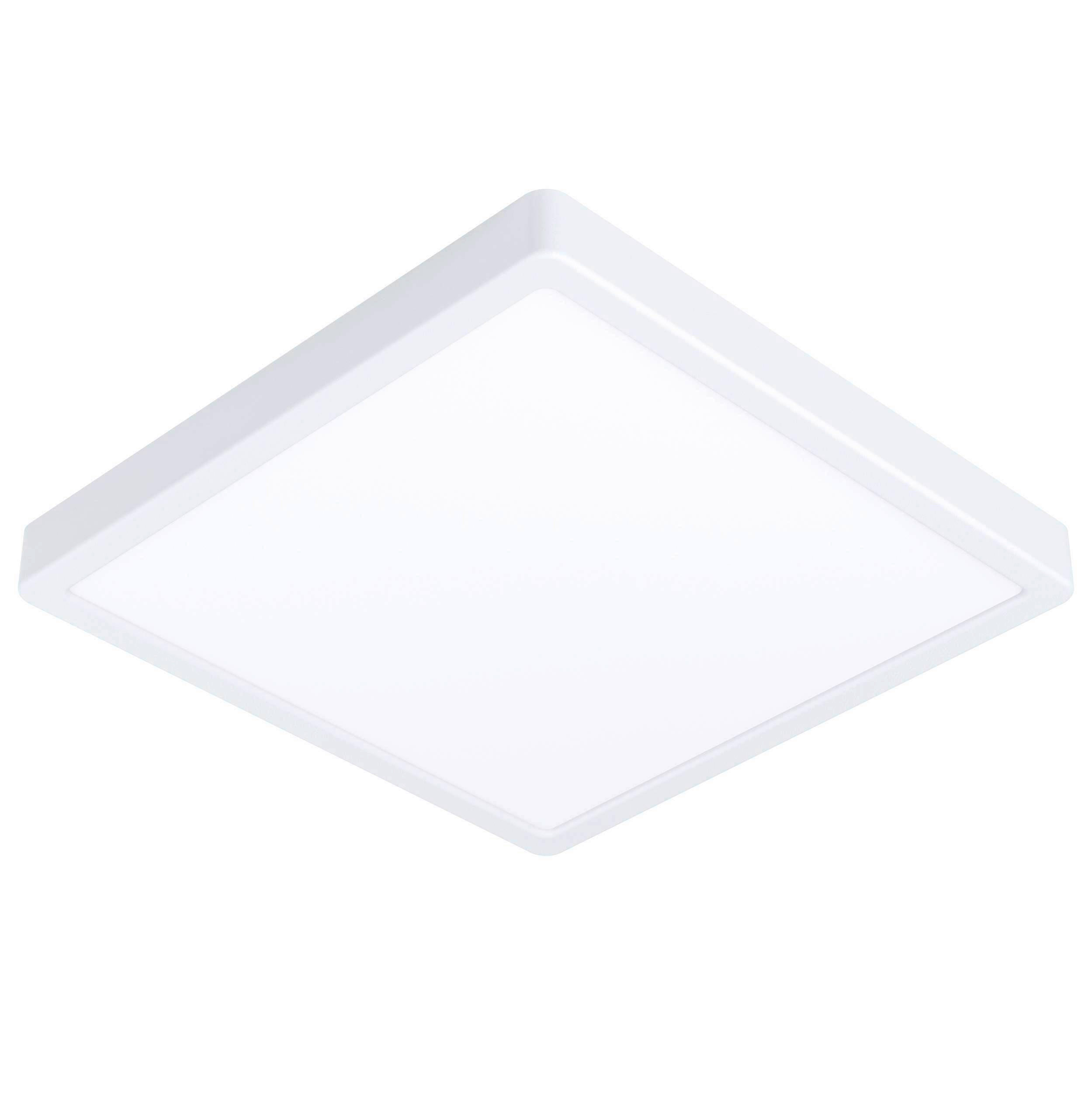 TAKLAMPA UTOMHUS Argolis-Z 28,5/28,5/3 cm  - vit, Klassisk, metall/plast (28,5/28,5/3cm) - Eglo