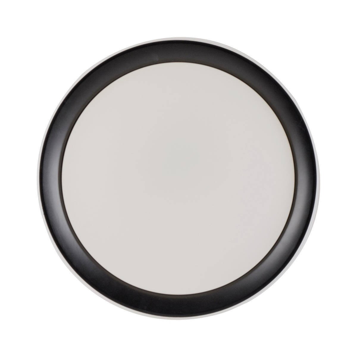 LED-DECKENLEUCHTE LOLASMART-DISC  Smart 51/7,5 cm   - Schwarz, Design, Kunststoff/Metall (51/7,5cm)