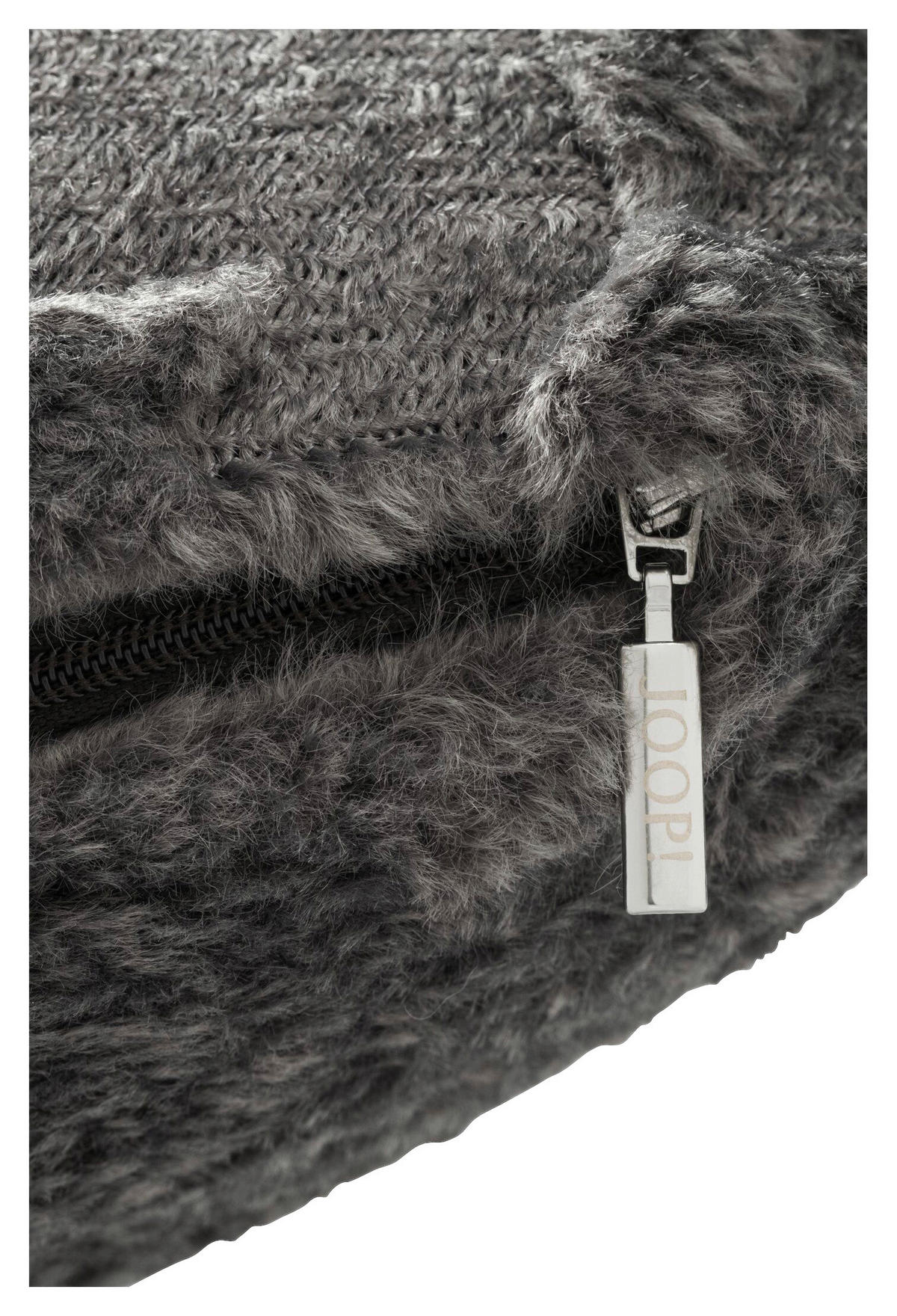 KISSENHÜLLE J! POSH 45/45 cm  - Anthrazit, Design, Textil (45/45cm) - Joop!