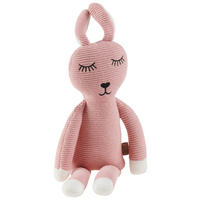 PLIŠASTA ŽIVAL - roza, Basics, tekstil (12/35cm) - Avelia