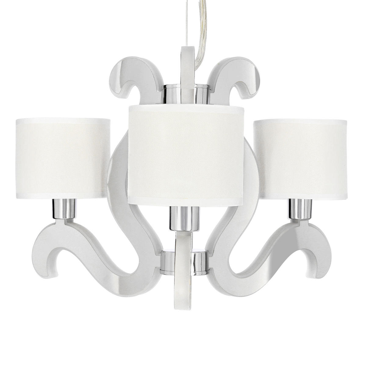 PENDELLAMPA Ambrosia 48/48/180 cm  - svart/guldfärgad, Klassisk, metall (48/48/180cm)