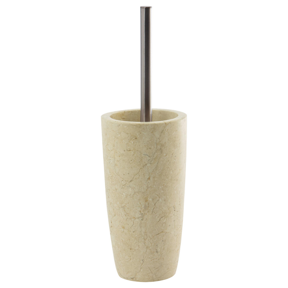 WC-BÜRSTENHALTER in   Stein  - Creme, Basics, Stein (11,5/22cm) - Aquanova