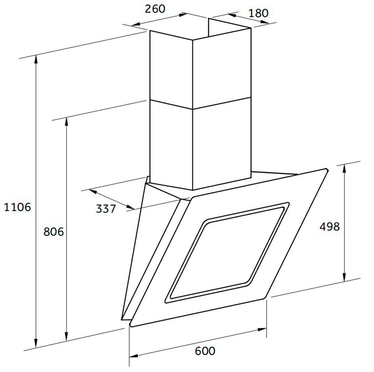 KÜCHENBLOCK 270 cm   in Grau, Weiss  - Weiss/Alufarben, Konventionell, Holzwerkstoff/Metall (270cm) - Respekta
