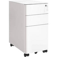 ROLLCONTAINER Weiß  - Weiß, Basics, Kunststoff/Metall (30/59,2/46cm) - Boxxx