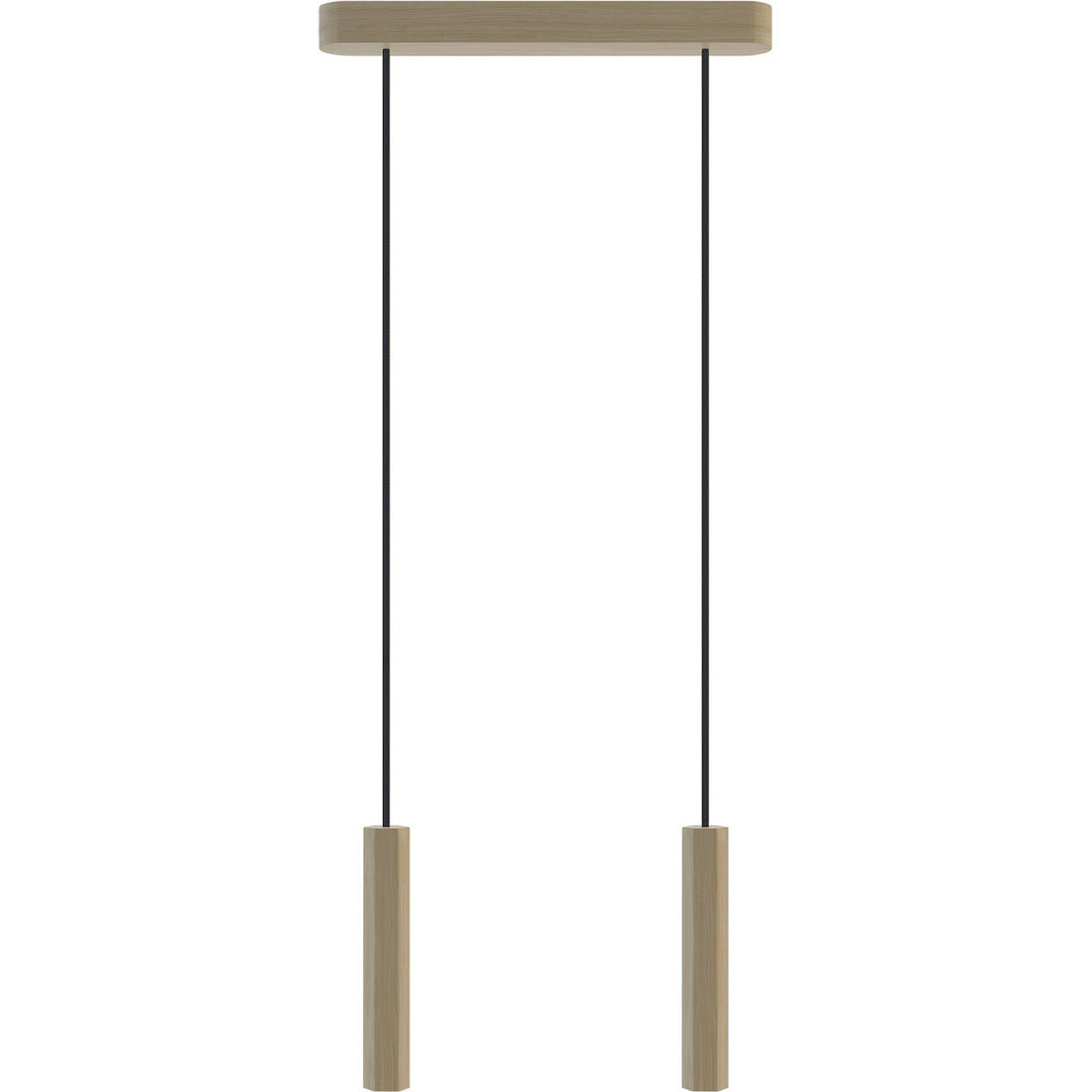 ZÁVĚSNÉ SVÍTIDLO, 37/150 cm  - černá/přírodní barvy, Natur, dřevo (37/150cm)