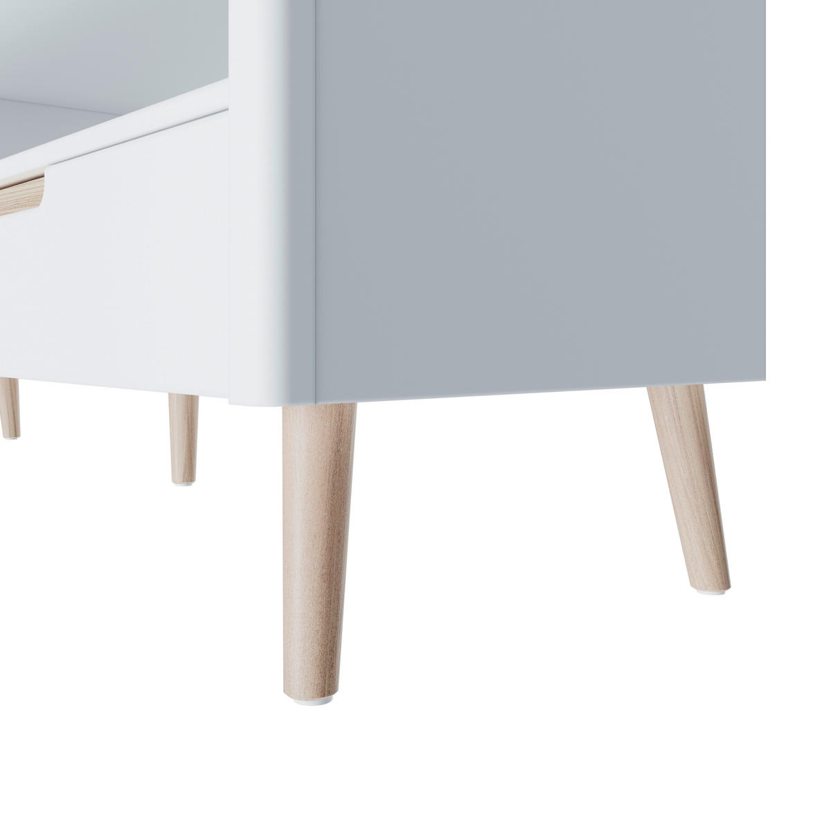 LOWBOARD 150,5/45/42 cm  - Weiß, KONVENTIONELL, Holz/Holzwerkstoff (150,5/45/42cm) - MID.YOU