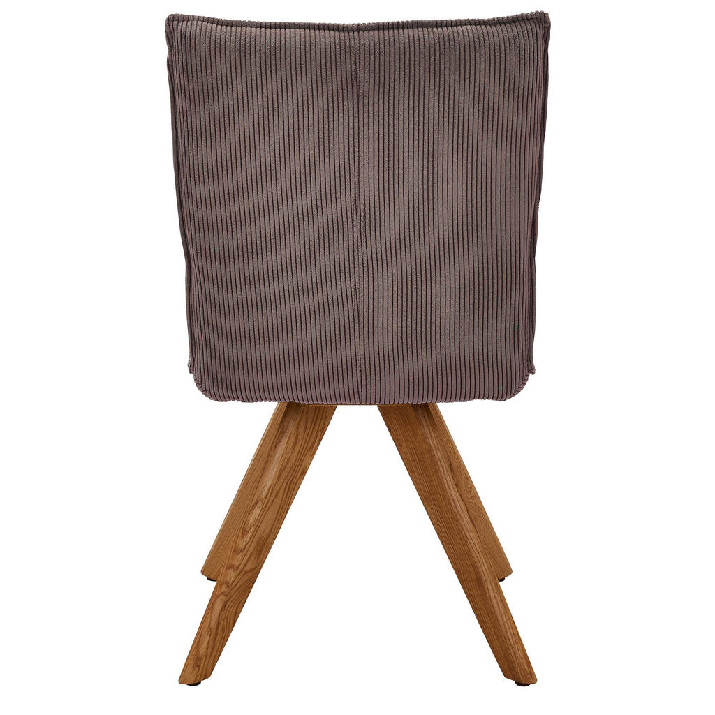 Thumbnail - Johann Jakob Stuhl, Taupe, Holz, Textil, Wildeiche, massiv, Stativgestell, 47x87x62 cm, Stoffauswahl, Typenauswahl, Gest...