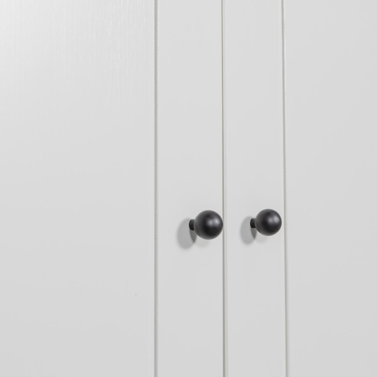 DREHTÜRENSCHRANK  in Grau  - Schwarz/Grau, Basics, Holz/Metall (110/202/58cm) - MID.YOU