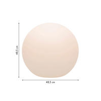 LED-DEKOLEUCHTE - Weiß, Basics, Kunststoff (50cm)