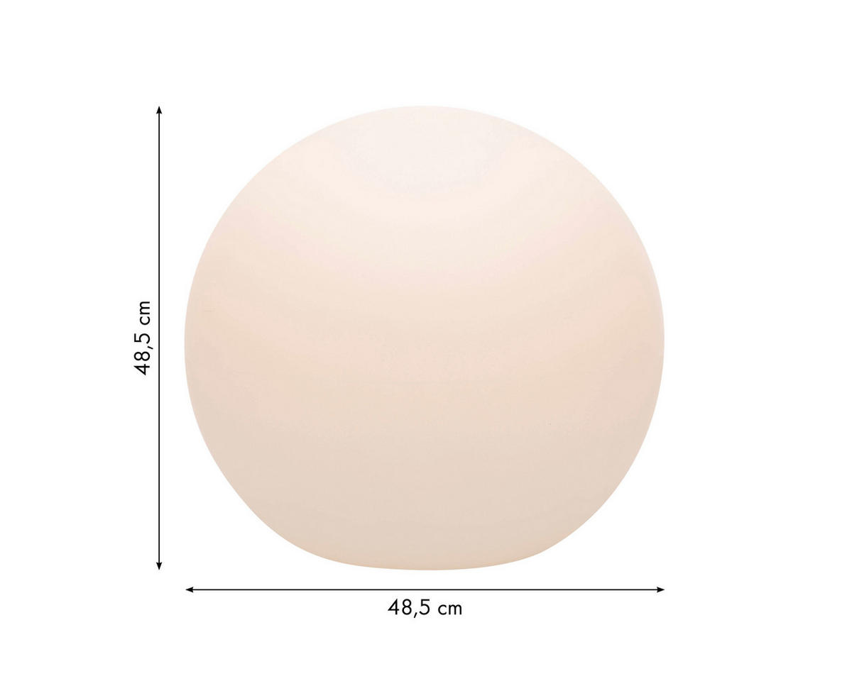 LED-DEKOLEUCHTE - Weiß, Basics, Kunststoff (50cm)