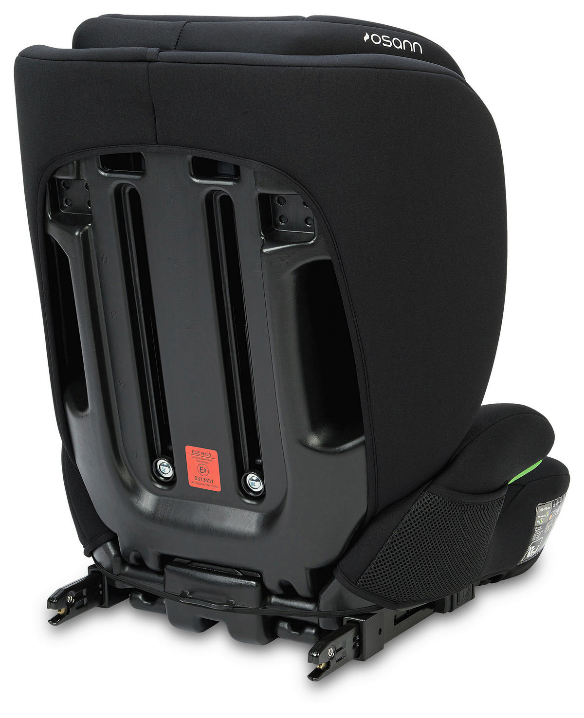 KINDERAUTOSITZ MUSCA ISOFIX ECE R 129 i-SIZE  - Schwarz, Basics, Kunststoff/Textil (44/55/43cm) - Osann