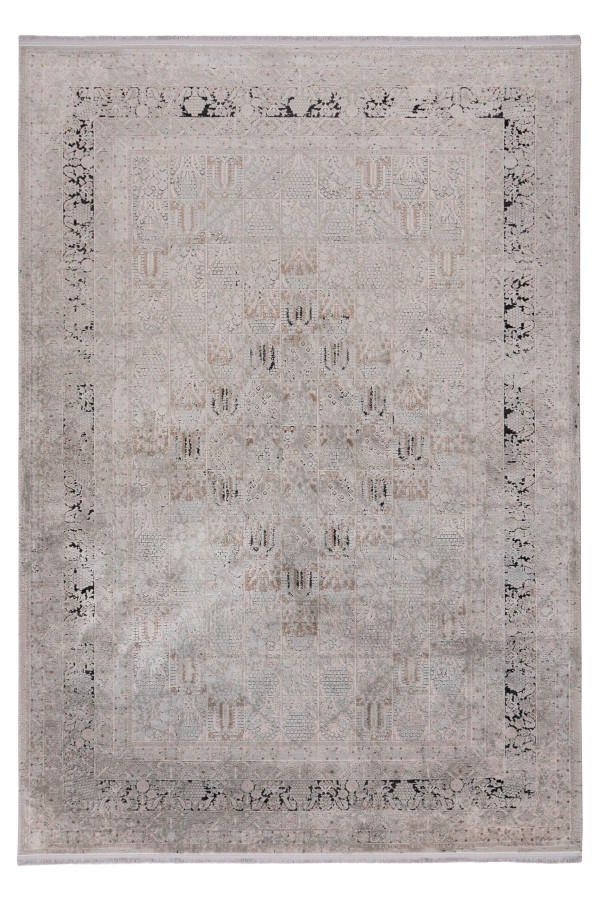 TEPPICH 160/230 cm  - Silberfarben, Basics, Textil (160/230cm)