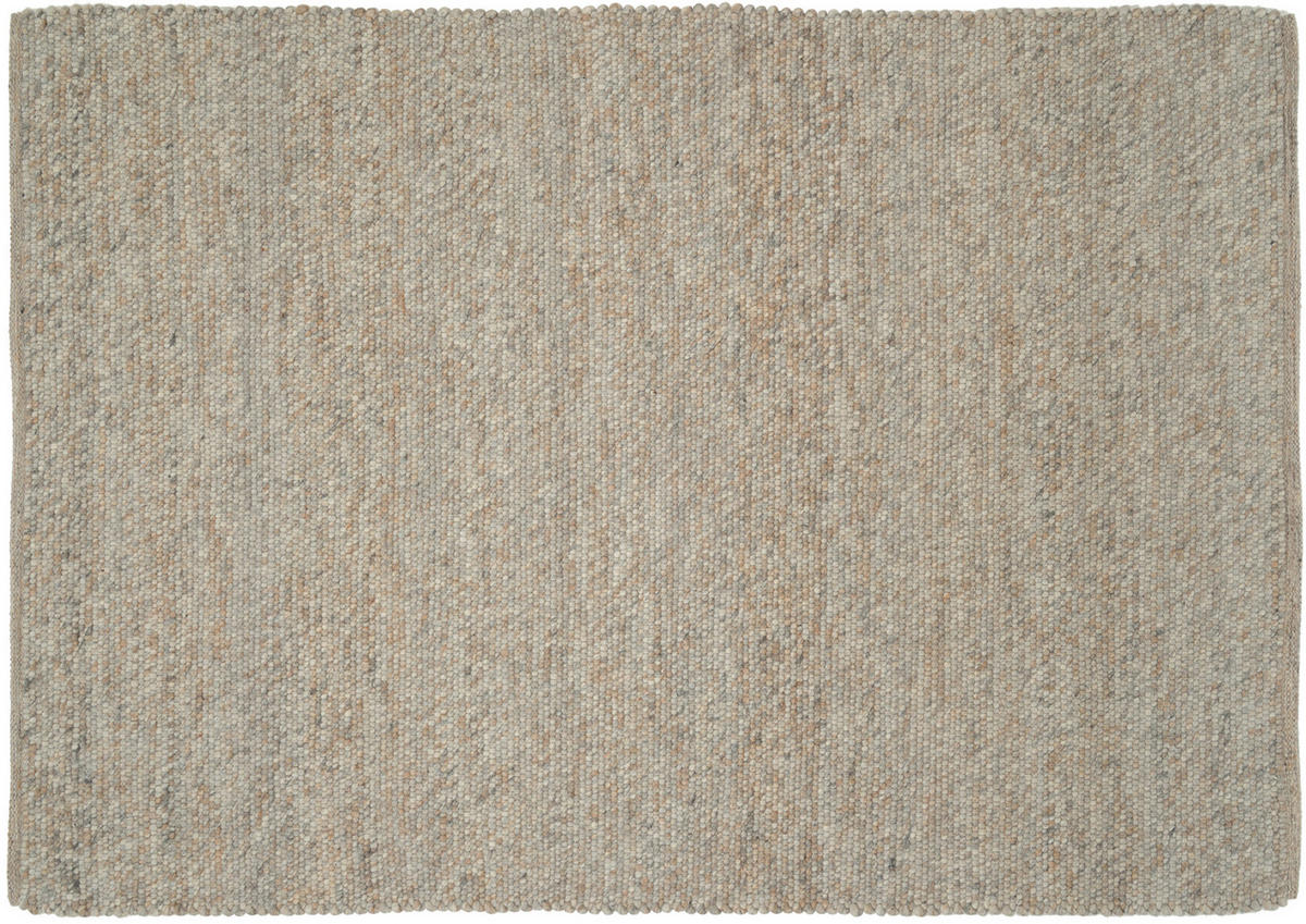 HANDWEBTEPPICH 200/200 cm Helsinki Naturfarben  - Naturfarben, Basics, Textil (200/200cm) - Linea Natura